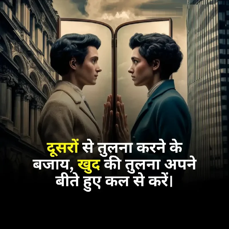 प्रतियोगिता स्वयं से होनी चाहिए