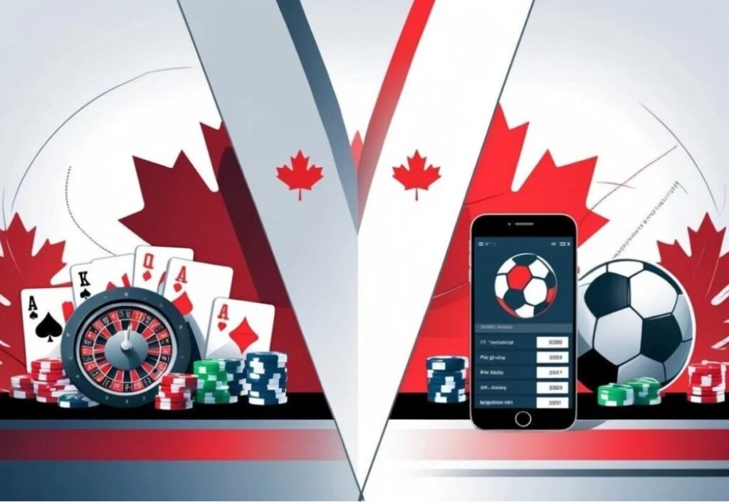 The Line Between Casino Gaming and Sports Betting in Canada